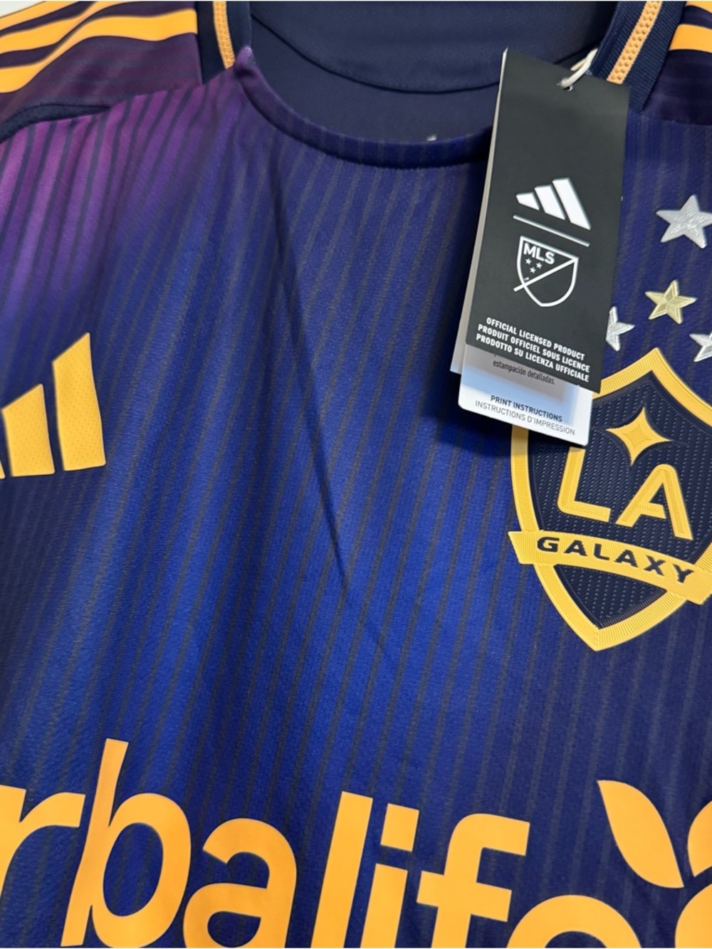Adidas LA Galaxy 25/26 Away Authentic Jersey Men’s Sizes (S, M) - Picture 5 of 9
